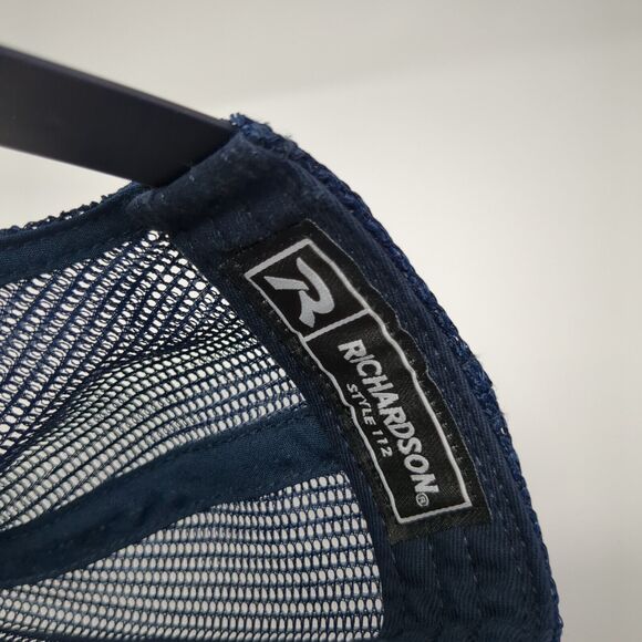 Aces Fastpitch Snapback Trucker Hat Blue One Size Mesh Back Adjustable - Picture 9 of 10